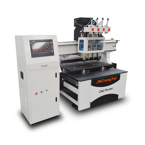 Jinan barato cuatro proceso de máquinas para trabajar la madera de cabeza de enrutador CNC - Product Image 3