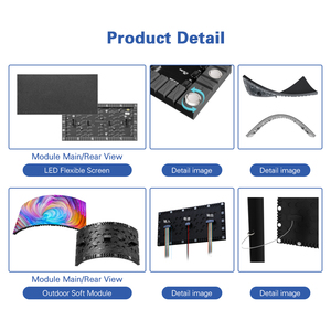 Jode P2.5 LED-Modul Indoor Soft Curved Flexible LED-Anzeige für Digital Signage und Displays LED-Modul - Product Image 6
