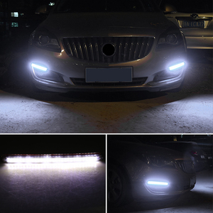 แถบไฟหน้ารถยนต์กันน้ำแบบสากลสำหรับไฟเลี้ยว LED สำหรับรถยนต์แบบต่อเนื่อง