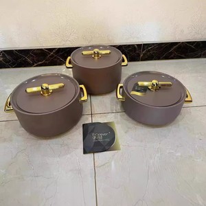 食品保温器套装隔热定制标志3套1.5L + 2L + 2.5L新款不粘不锈钢食品保温器容器套装 - Product Image 3