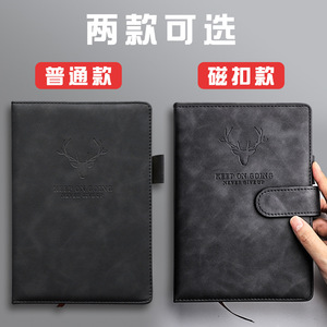 精致加厚大学生笔记本便携办公艺术记事本日记本精装活页时尚礼品 - Product Image 5