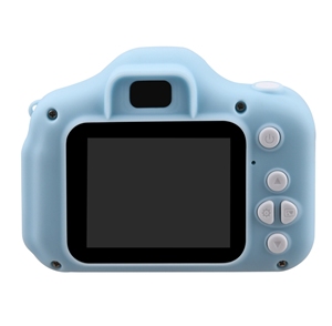 2インチカラースクリーンHD 12MPメガピクセルX2子供用コンパクトデジタルカメラMicroSDかわいいクリスマスギフトのアイデア - Product Image 1