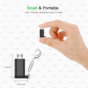 <strong>USB</strong> C to Micro <strong>USB</strong> Adapter Type C Female to Male Convert Connector with Lanyard Compatible with Samsung Micro <strong>USB</strong> - Product Image 5