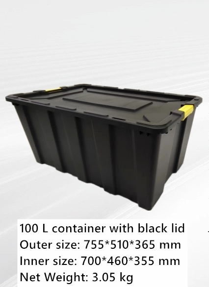 100L tank (black cover) out 75.5*51*36.5 in 70*46*35.5cm