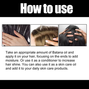 Private Label Organic Hair Care Kit Hair Repair Moisturising Cold Pressed Batana <strong>Oil</strong> for Hair Growth Wholesalers Product - Product Image 6