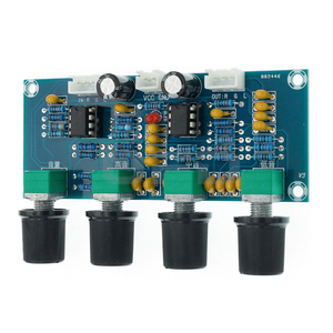 XH-A901 dijital güç amplifikatörü kurulu destekleyen DC ton yüksek ve düşük bas ayarı Tuning kurulu ön seviye kurulu - Product Image 1