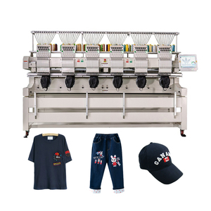 Swf mas 12針6ヘッドギャラクシーユニコーンタギマ組み立てsaamaコンピューター刺繍機冷却システムスポンジ - Product Image 5