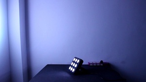 投影照明 9 个 * 4W RGBW 4in1 LED 方形 Par 灯带 DMX512 遥控舞台灯 - Product Image 6