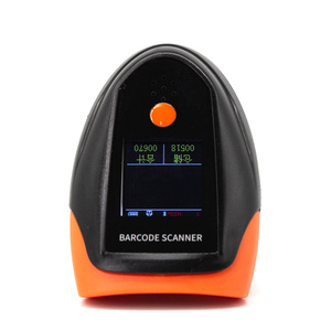 JINGXIN High Quality <strong>Qr</strong> <strong>Code</strong> Reader Wireless BT Barcode Scanner with LCD Screen Display - Product Image 2