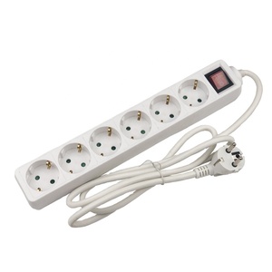 Power Strip 5-<strong>Way</strong> Multiple <strong>Socket</strong> with Switch for Power Saving, Multiple Plug, 45 Degree <strong>Sockets</strong> - Product Image 2