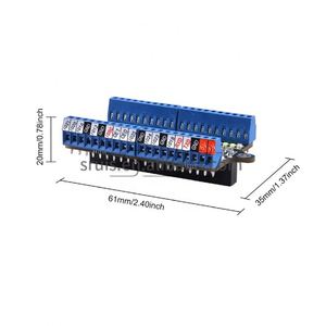 Scheda di espansione della morsettiera PCB modulo scheda di sblocco della morsettiera GPIO per Raspberry Pi 4B/3B +/3B/2B/1B +/Zero - Product Image 2