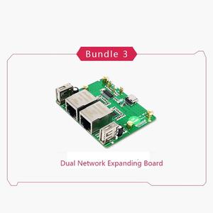 <strong>Raspberry</strong> <strong>Pi</strong> Zero W/ WH Expansion Board Ethernet <strong>USB</strong> <strong>Interface</strong> 4G Communication Module Metal Shell - Product Image 3