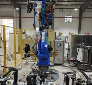 Yaskawa Industrial Manipulator Spot <strong>Welding</strong> <strong>Robot</strong> To <strong>Weld</strong> The Car Parts Well