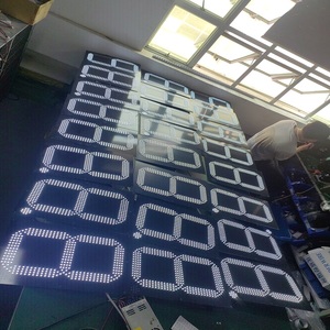 WiFi RF telecomando 7 segmento PCB numero digitale modulo olio Display prezzo per la stazione di servizio LED segno Display Digital Signage - Product Image 6