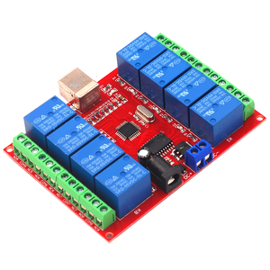 8CH 5V/12V/24V modulo relè USB interruttore di controllo programmabile Computer di controllo per Smart Home PC Controller intelligente - Product Image 2