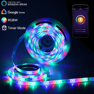 Tuya Wifi IP65 flessibile impermeabile LED Strip Light, 12V Smart Strip LED Light RGB - Product Image 4