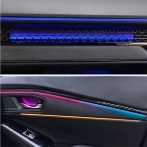 ไฟ LED สร้างบรรยากาศแบบไดนามิกที่มี64สีสำหรับฮอนด้าแอคคอร์ดอุปกรณ์ตกแต่งรถยนต์ส่องสว่าง2023 2024 - Product Image 4