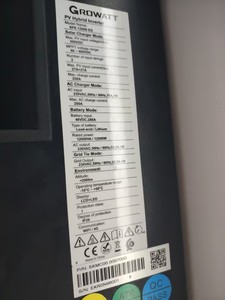 Growatt New Model Hybrid Inverter SPE 12000 ES 12000Watt 12Kva <strong>1</strong> <strong>Phase</strong> on Off Grid Home Solar Storage Battery Inverter - Product Image 6