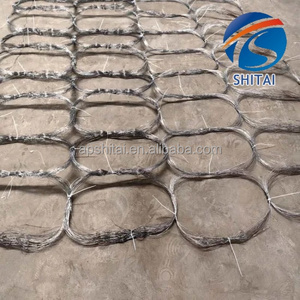 Consegna rapida e piste anticarro di fabbrica ad alta produzione di abilitabilità avvolto netto difesa del campo di battaglia funziona avvolgendo la rete metallica ad ostacoli - Product Image 6