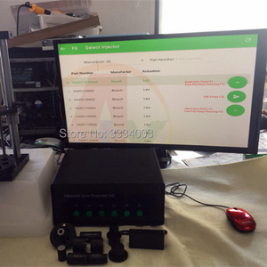 CR3-B yüksek basınçlı enjektör memesi zamanlı ölçüm sistemi için uygun BOSCCH CRIN1 CRIN2 denso AH2 common rail test standı - Product Image 5