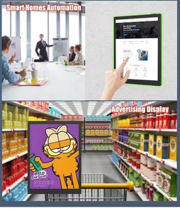 Smart Home Montaje en pared Inwall 9,7 pulgadas Rs485 Panel de control Pantalla táctil Android 13 Tablet con Poe - Product Image 4