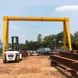 Điện thoại di động đơn dầm đường sắt gắn giàn cần cẩu cho ngành công nghiệp xây dựng 32 tấn công suất mới Palăng lõi động cơ bao gồm - Product Image 3