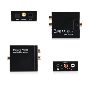 DAC Digital óptica SPDIF a analógico L/R RCA convertidor Toslink óptico a Jack de 3,5mm adaptador de Digital a analógico convertidor de Audio - Product Image 6