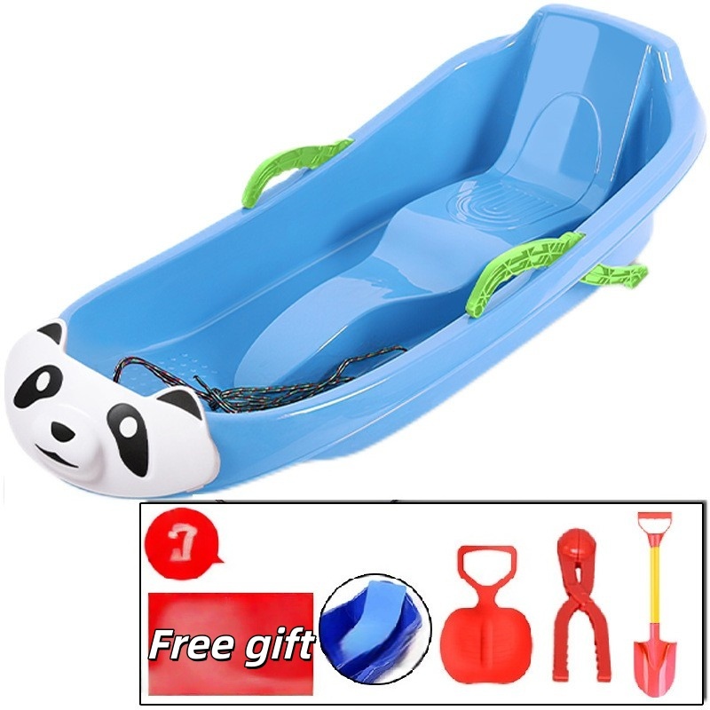 Sky-blue panda design-replaceable-free gift