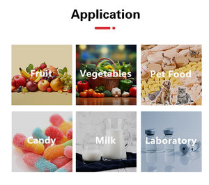Liofilizador de alimentos con diseño portátil de usted mismo Muchas opciones para el programa de operación Tamaño pequeño Tamaño medio