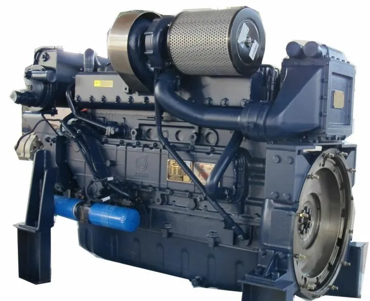 Ucuz fiyat 350hp Weichai deniz dizel motor ile şanzıman WD12C350-18