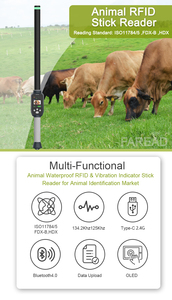 2.4G Portable Handheld RFID Eartag EMID Type-C Microchip Scanner 35cm Long Range Animal Microchip <strong>Reader</strong> for Horse Cattle Sheep - Product Image 3