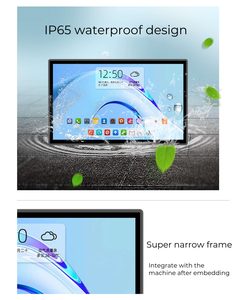 10.1 pollici incorporato a parete LCD capacitivo Touch Screen pannello industriale Display Touch Screen interno IP65 impermeabile - Product Image 4