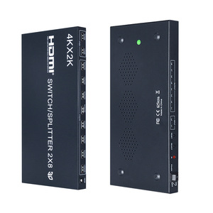 2X8 <strong>HDMI</strong> Splitter Full HD 4K 3D Video <strong>HDMI</strong> <strong>Switcher</strong> 2x8 Split <strong>2</strong> in <strong>8</strong> Out Dual Display for PS3 Xbox PC to HD TV Monitor Projector - Product Image 6