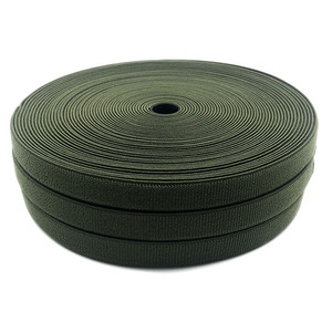 韦弗1英寸定制尺寸彩色自粘弹性钩环拉链带 - Product Image 1