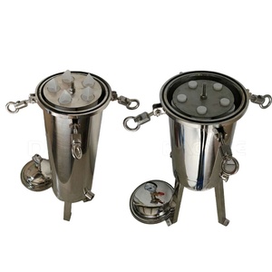 Ss316 Ss304 Stainless Steel Multi Cartridge <strong>Filter</strong> Housing Security <strong>Filter</strong> Suitable for Many Occasions - Product Image 1