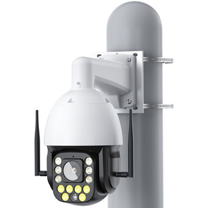 5MP 8นิ้ว WiFi 4K กล้อง IP 50X ซูมออปติคอลเลเซอร์ IR วิสัยทัศน์กลางคืนตรวจจับมนุษย์รักษาความปลอดภัยกลางแจ้ง4G ซิมการ์ด8MP กล้อง PTZ - Product Image 2