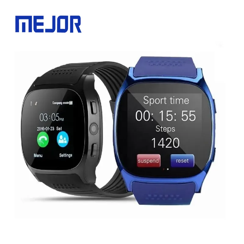 Gsm 4 gam di động Smartwatch M26 thể thao cao su dây đeo cổ tay 1.54 BT cuộc gọi T8 Sim thẻ thông minh đồng hồ cho người đàn ông