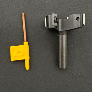 S12.7xD50.8xH65-4T 12mm 1/2&quot; Shank Replaceable Blade Planing Bit <strong>CNC</strong> Router Bit <strong>Set</strong> - Product Image 5