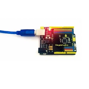 KEYESTUDIO süper ATmega328P-AU geliştirme kurulu Pin başlık arayüzü ile Arduino UNO R3 için uyumlu