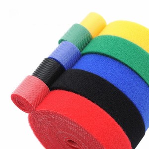 3 M Colorful Adjustable <strong>Hook</strong> and <strong>Loop</strong> Garden Ties Plant Tie Plant <strong>Tape</strong> Widely <strong>Use</strong> Home and Office <strong>Hook</strong> <strong>Loop</strong> Cable Tie - Product Image 5
