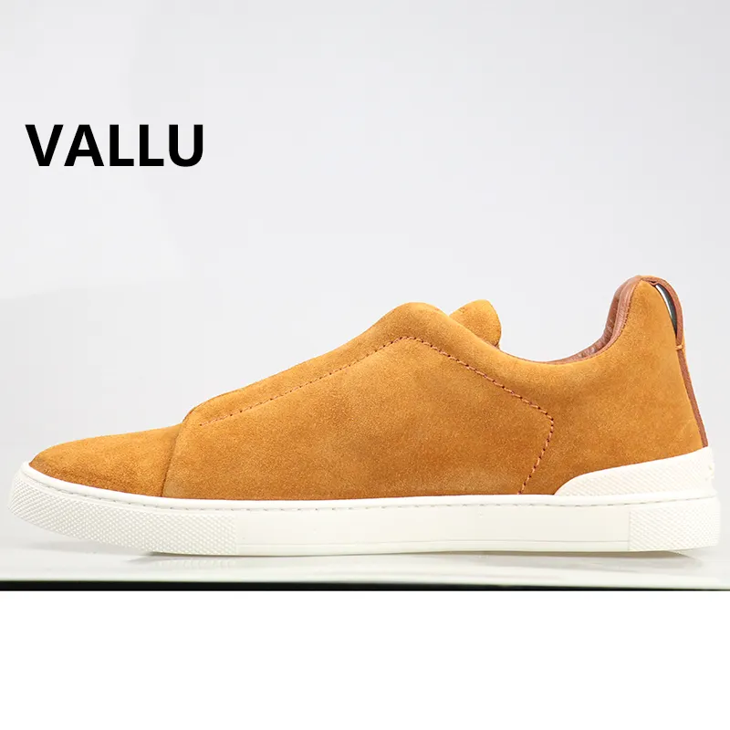 Fashion Shoes For Men New Styles Comfortable Walking Hombre Sneakers Original Brand Suede Leather Casual Shoes