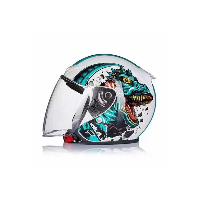 Cool Helmet Motorcycle Iron Man Transformers Fullface Helmet Retro-Style Motorcycle Helmet