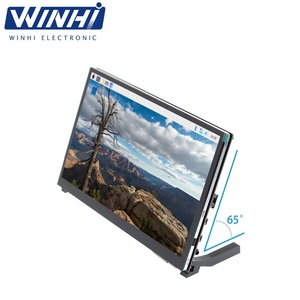 7 дюймов IPS/TN 1024*600 рекламный ЖК-дисплей мини ПК емкостный сенсорный экран монитор HD модуль с AIDA64 Raspberry Pi 4 3B +
