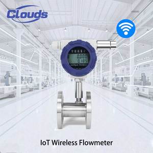 Những đám mây nb-iot không dây 2 inch dòng Turbine mét/Sensor/<span class=keywords><strong>Gauge</strong></span> DN15 cho đo dầu lỏng nước nhiên liệu diesel vừa đường ống - Product Image 2