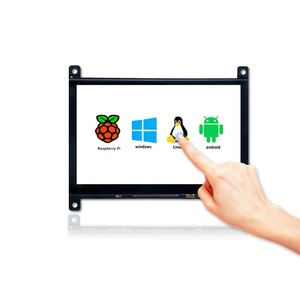 7 "Raspberry Pi 7 Zoll IPS 1024*600 LCD-Panel USB Kapazitive Touch Panel Board LCD-Bildschirm mit Treiber - Product Image 1