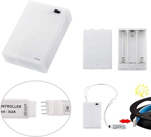 スマートフレキシブルUSB LEDライトストリップ、24キーリモコン18LED/m、DIY屋内および屋外クリエイティブデコレーション - Product Image 2