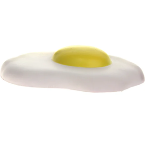 Bán buôn PU bọt chiên trứng hình dạng căng thẳng bóng tùy chỉnh trứng căng thẳng bóng với logo in - Product Image 3