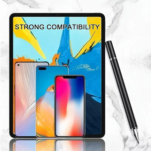 2-in-1 ปากกาสไตลัสดําสําหรับ iPhone iPad Pro Mini Air Android Microsoft หน้าจอสัมผัสแบบ Capacitive ทั้งหมด-สําหรับการเขียนการวาดภาพ - Product Image 5