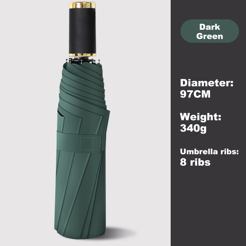 colorful Dark Green-Gold Handle