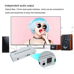 Xput High Quality 2x3 4K 30Hz 1080P I in <strong>6</strong> Out HDMI TV Video Wall Processor Controller Support 3x4 4x4 Model - Product Image 5